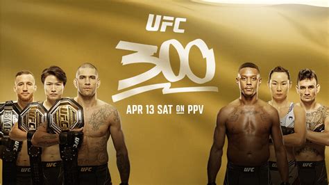 ufc 300 chanel|UFC 300 time south africa.